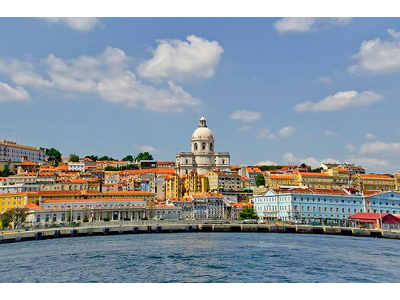 Travessia pedestre do concelho de Lisboa